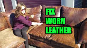how to fix faded leather dried