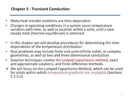 Transient Conduction Powerpoint