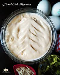 recipe for home made mayonnaise egg and