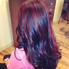 Shadow roots are becoming increasingly popular everyday. Red Hair With Black And Blonde Highlights Hairstyles Vip