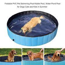 large foldable dog pool hard plastic