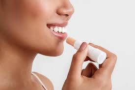 organic natural lip balm for dry lips