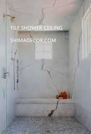 should i tile my shower ceiling shima
