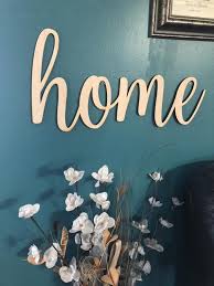 Wall Decor Wood Word Cut Out Wooden