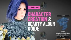 character creation beauty al