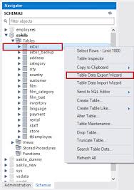 from mysql tables to azure sql database