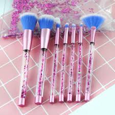 7 32pcs makeup brushes liquid glitter