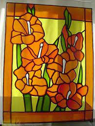 Stained Glass Effect Window Painting