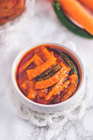 carrot pickle recipe indian gajar ka