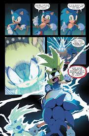 This first interaction between Sonic and Surge. What do ya'll think of it?  : r/SonicTheHedgehog
