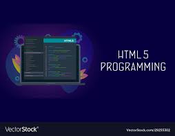 html5 programming concept banner