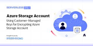 encrypting azure storage account