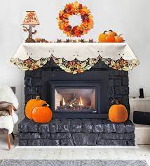 Fireplace Mantel Scarves For
