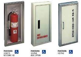 panorama series fire extinguisher cabinets