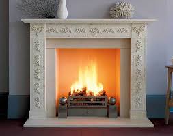 Chesneys C Limestone Fireplace