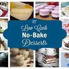 easy no bake low carb desserts low