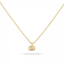 gucci double g yellow gold necklace