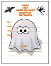 Printable Halloween Invitation Templates Download Them Or Print