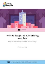 Website Design And Build Briefing Template Smart Insights