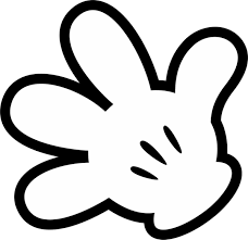 Mickey Mouse Hands Clipart - Clipart Suggest