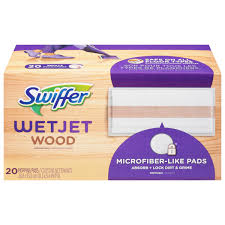 swiffer wetjet wood mopping pads