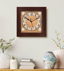 Buy Bros Golden Metal Og Wall Clock