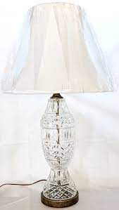 Vintage Crystal Lamp 27 H Lamp Shade Pro