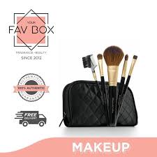 travel cosmetic makeup brush set