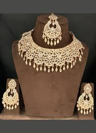indian wedding choker necklace set