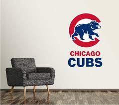 Chicago Cubs Wall Decal Logo Baseball