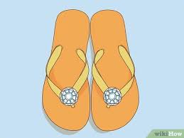 We have ton of beach home flip flop accents that you will love. How To Decorate Flip Flops 10 Steps With Pictures Wikihow