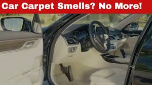 mildew smell out of your car s carpet