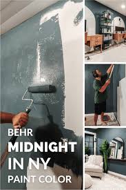 Behr Midnight In Ny Paint Color