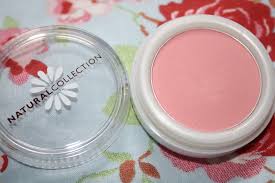 review natural collection powder blush
