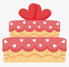 red clipart birthday cake birthday