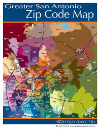 san antonio zip code map form fill