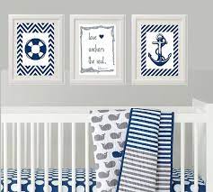 nautical baby nursery nursery wall