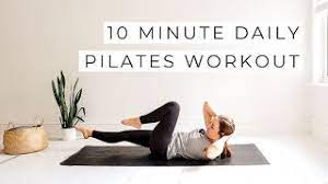 10 minute daily pilates workout total