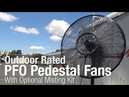 Pfo Outdoor Rated Pedestal Fans