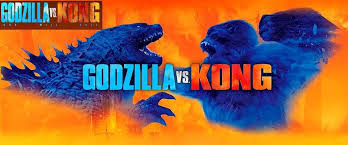 When it comes to 'godzilla vs kong', the new poster promises that one will fall. with the release of godzilla: New Banner Released For Godzilla Vs Kong And King Of The Monsters Director Michael Dougherty Pitches A Sequel Bounding Into Comics