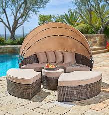 Outdoor Wicker Furniture Patio Daybed