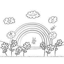 Kids love to color and draw rainbows because their natural, colorful yet easy look makes it easy to depict them on paper. Free Printable Rainbow Coloring Pages For Kids Art Hearty Flower Coloring Pages Coloring Pages Flower Coloring Sheets