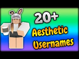 But putting something creative, and something that is not taken, can be draggy. 20 Aesthetic Roblox Usernames Untaken Boys Girls Youtube