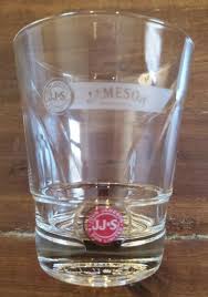 jameson irish whiskey lowball glass for