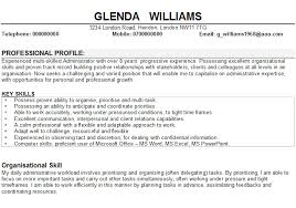 cv personal statement help Administrative Assistant CV Template Page   Preview