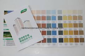 Paper Printing Wall Paint Color Card