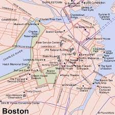Boston Massachusetts Cruise Port Map