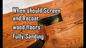 fully sanding your wood floors