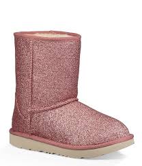 Ugg Girls Classic Short Ii Glitter Boot
