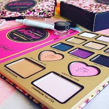 too faced palette collaboration with